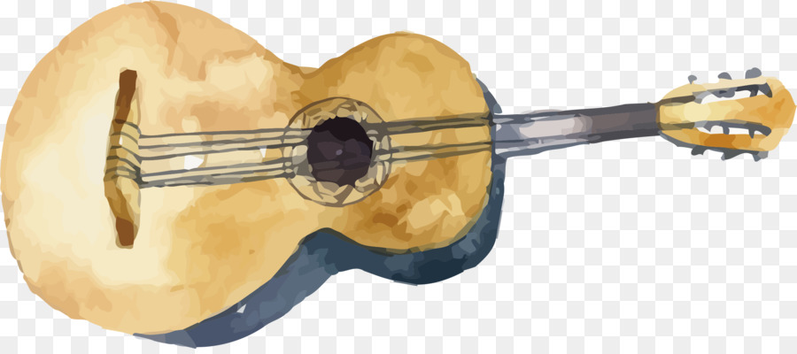 900x400 Download Ukulele Acoustic Guitar Cuatro Broken Guitar Vector