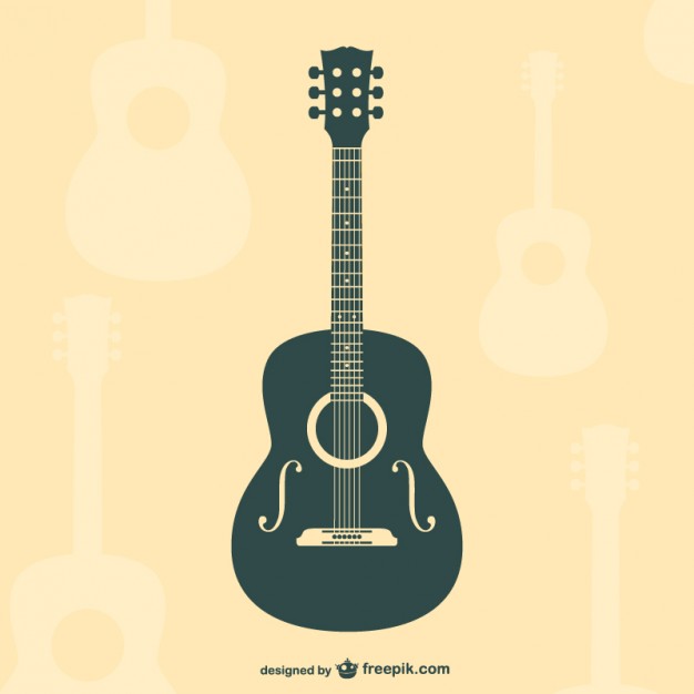 626x626 Acoustic Guitar Vector Vectors, Photos And Psd Files Free Download