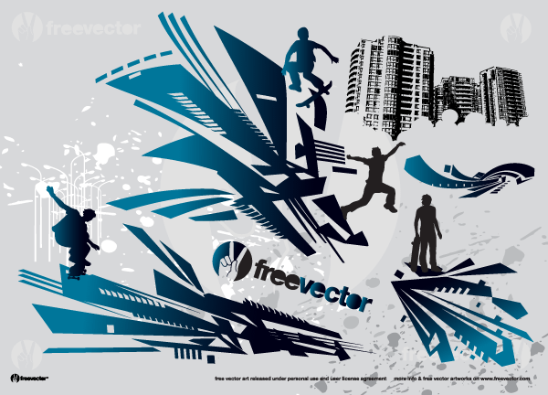 600x432 Parkour Logo Vector 123freevectors