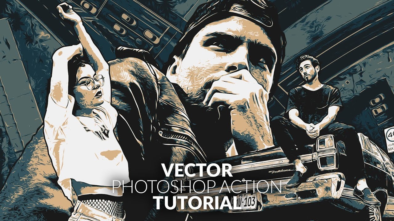 1280x720 Transform Photo Into Vector Graphic In Photoshop