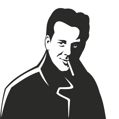 500x500 Free Vectors Mickey Rourke Actor Artistic Portrait Free Vector