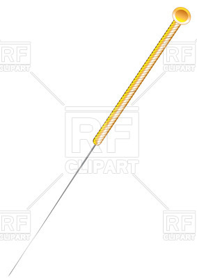 283x400 Needle For Acupuncture Vector Image Vector Artwork Of Healthcare