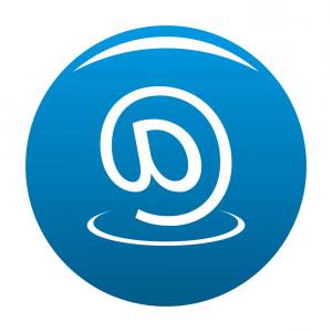 300x300 Email Address Icon Blue Vector Sohadacouri