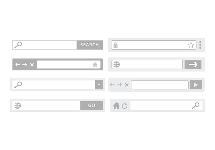 700x490 Free Address Bar Vector