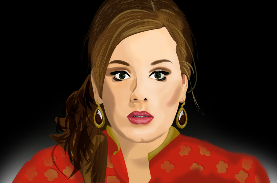 900x596 Adele Vector By Adl Artworks