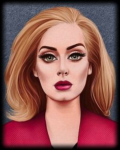 236x295 Adele Vector By On @