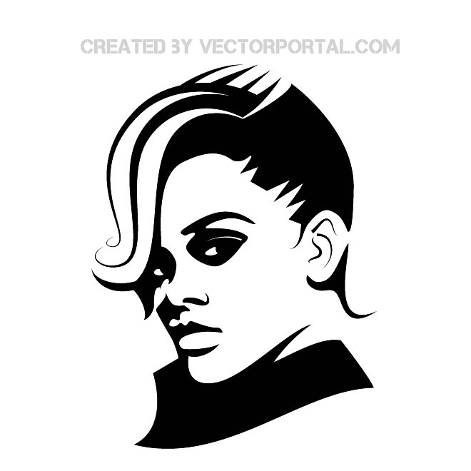 660x660 Rihanna Vector Image