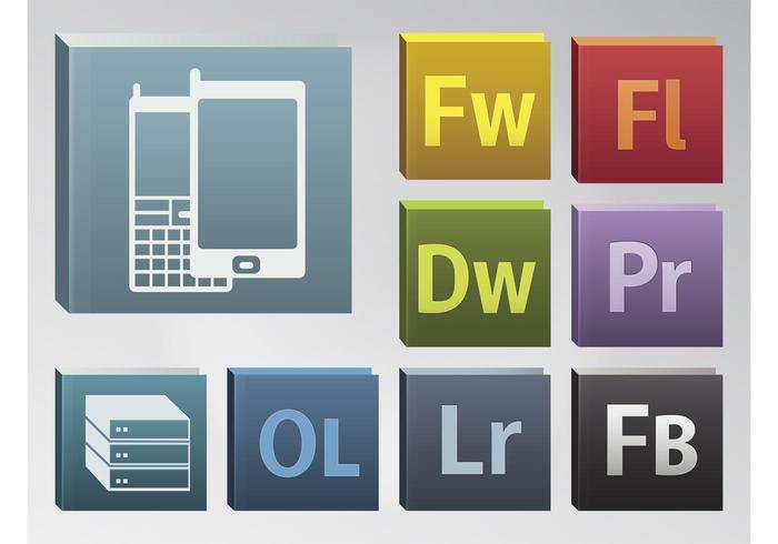 700x490 Adobe Icons