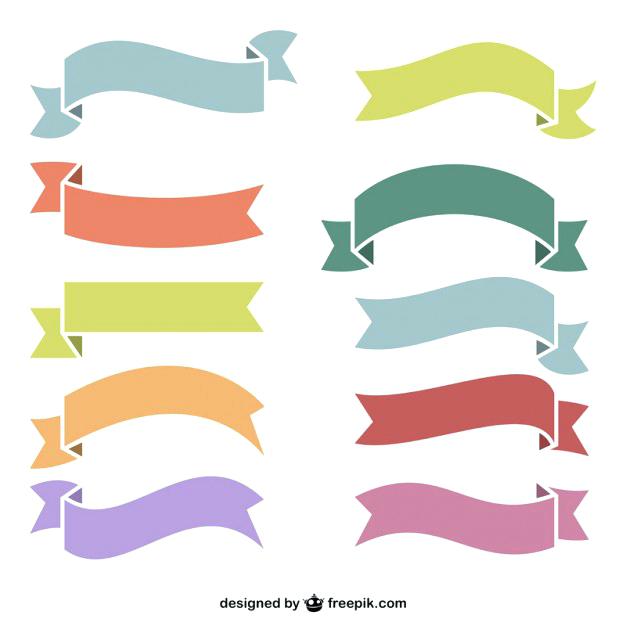 626x626 Ribbon Banner Template Banners Illustrator Vector Free Download Ai