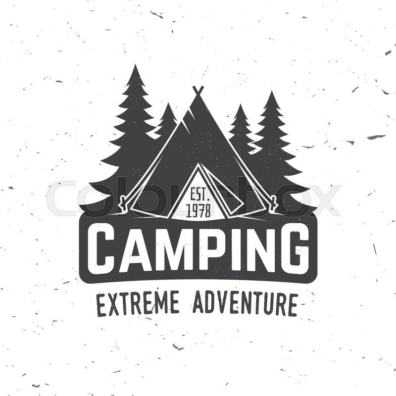 800x800 Camping Extreme Adventure . Vector Illustration. Concept For Shirt