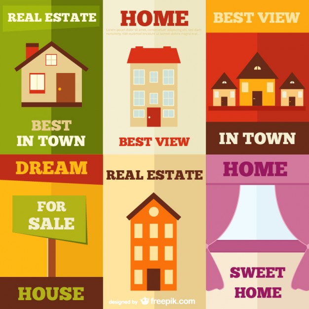 626x626 Real Estate Poster Ads Vector Free Download