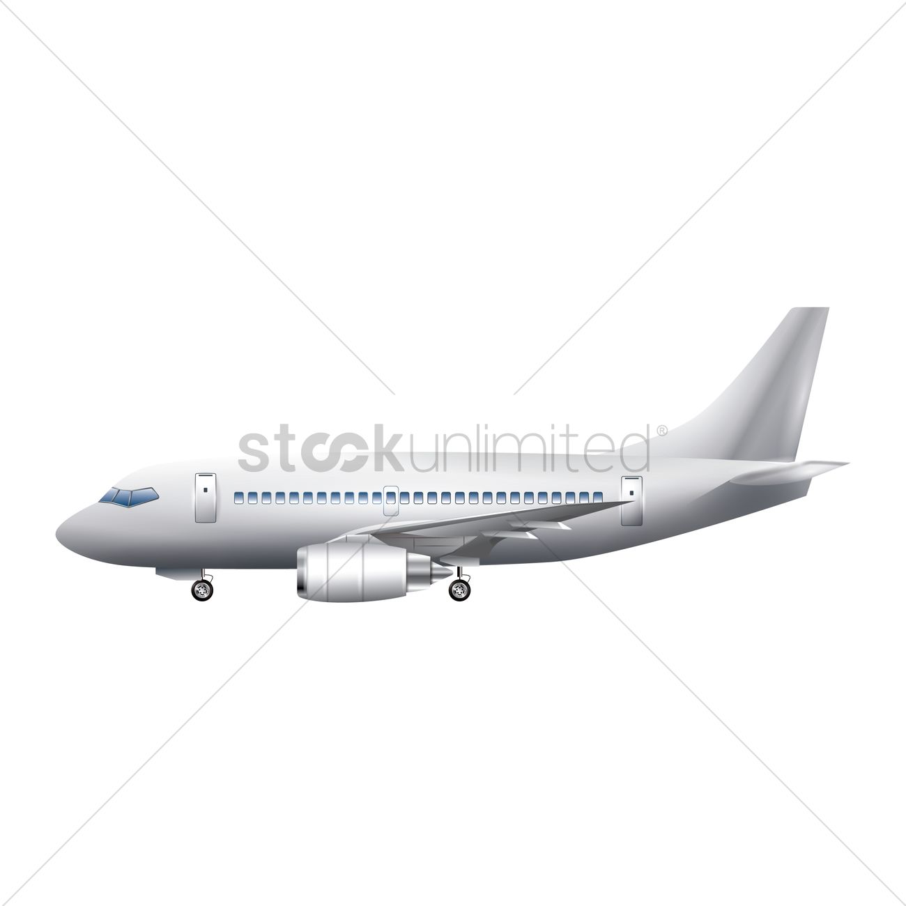 1300x1300 Aeroplane Vector Image