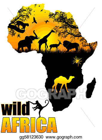 342x470 Africa Clipart Poster ~ Frames ~ Illustrations ~ Hd Images ~ Photo