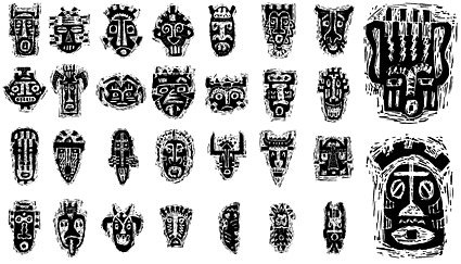 425x243 Free African Tribal Mask Pattern Psd Files, Vectors Amp Graphics