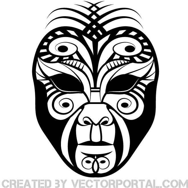 660x660 African Masks Pack Free Vector 123freevectors