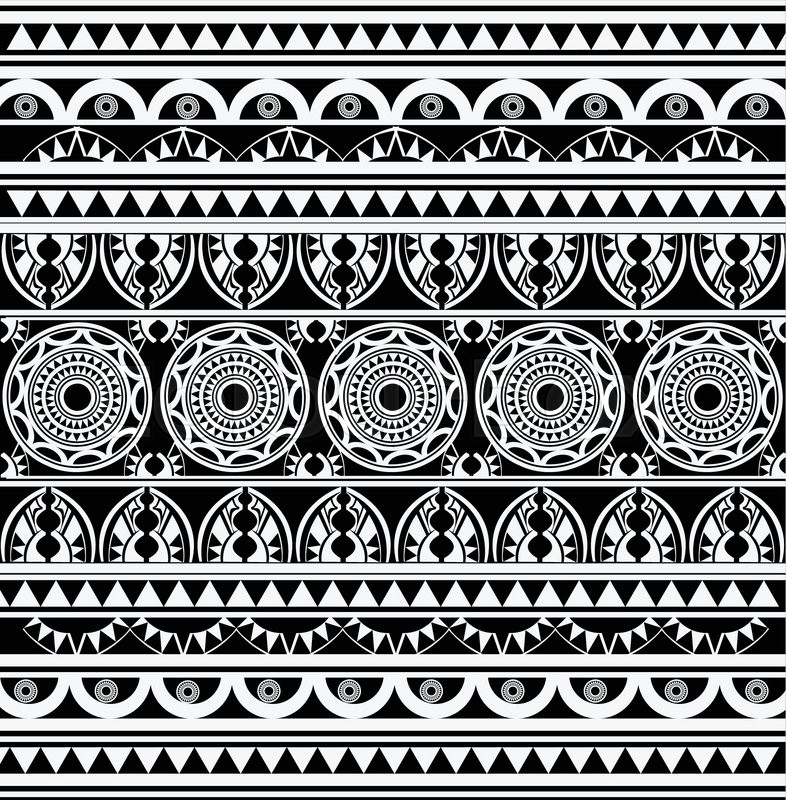 787x800 Ancient African Pattern Background Stock Vector Colourbox