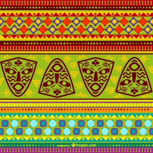 626x626 Colorful African Pattern Vector Free Download