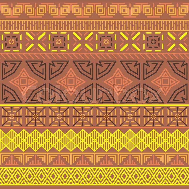 800x800 Tribal Ethnic Seamless Pattern. Abstract Geometric Ornament With
