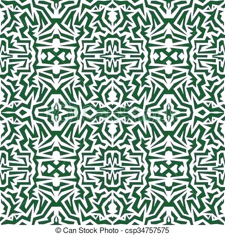 450x470 African Print Wallpaper Tribal Pattern Vector In Black White