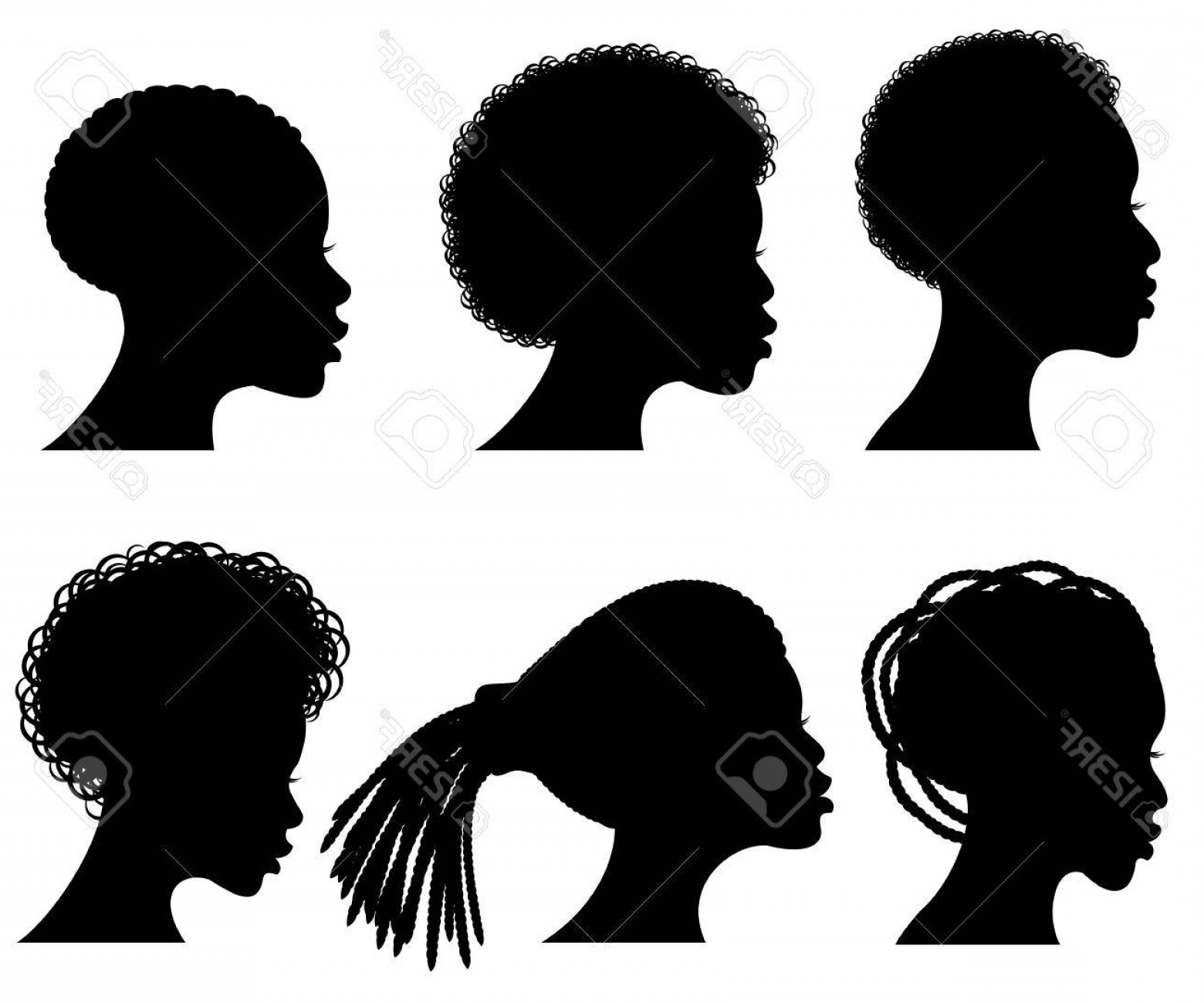 1560x1299 Vector Afro Black Woman Model Lazttweet