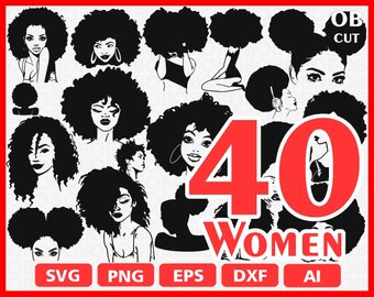 340x270 Afro Svg Etsy
