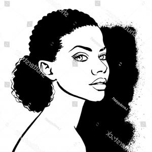 300x300 Beautiful Afro Woman Vector Illuastration Lazttweet