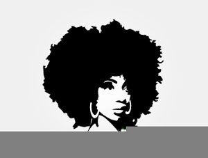 300x227 Black Woman With Afro Clipart Free Images