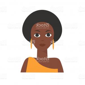 300x300 African American Afro Hair Woman Face Sohadacouri