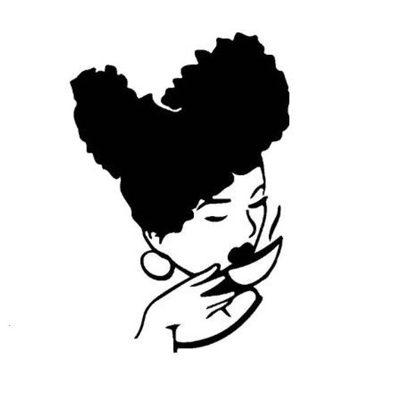 570x570 Afro Lady Vector
