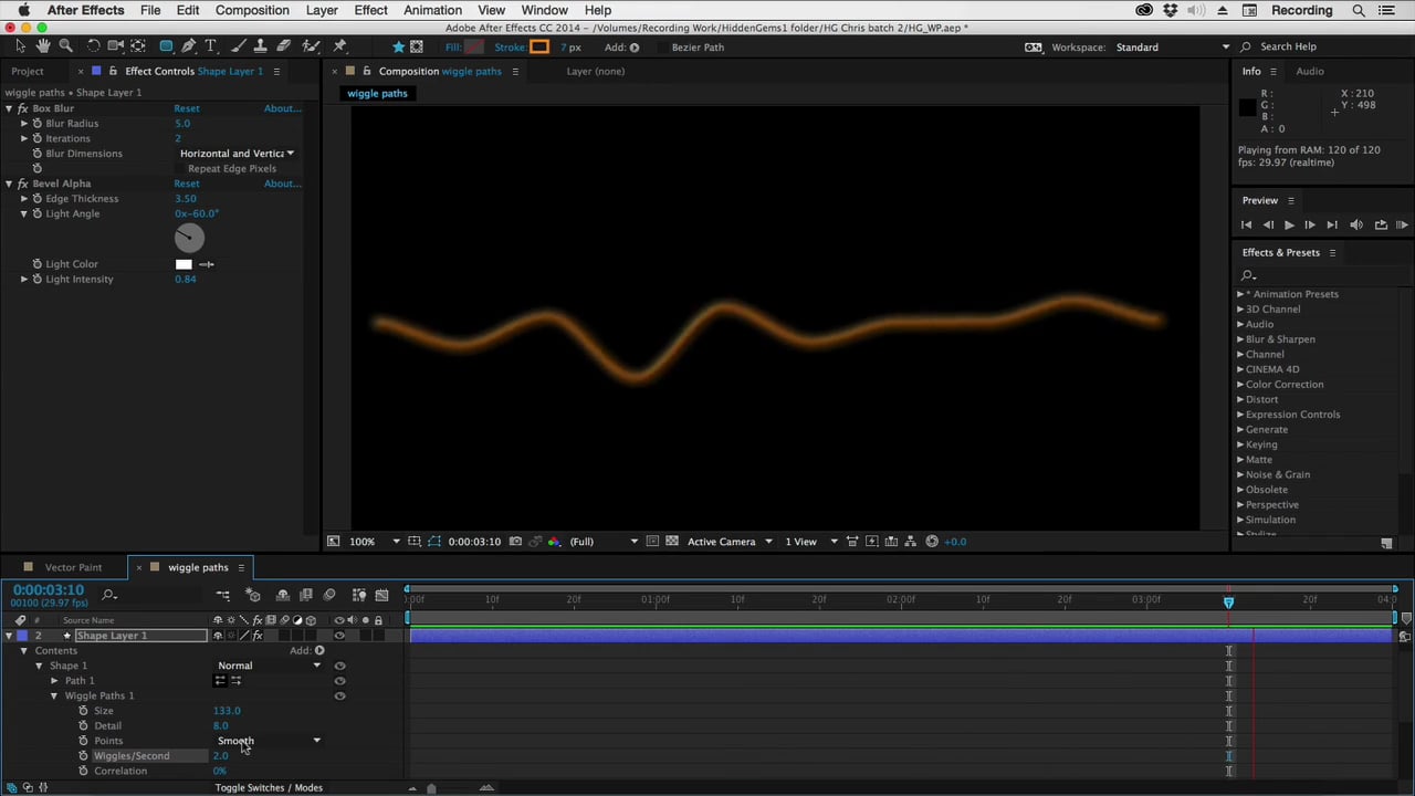 1280x720 After Effects Hidden Gems Weekly Wiggle Paths By Chris And Trish