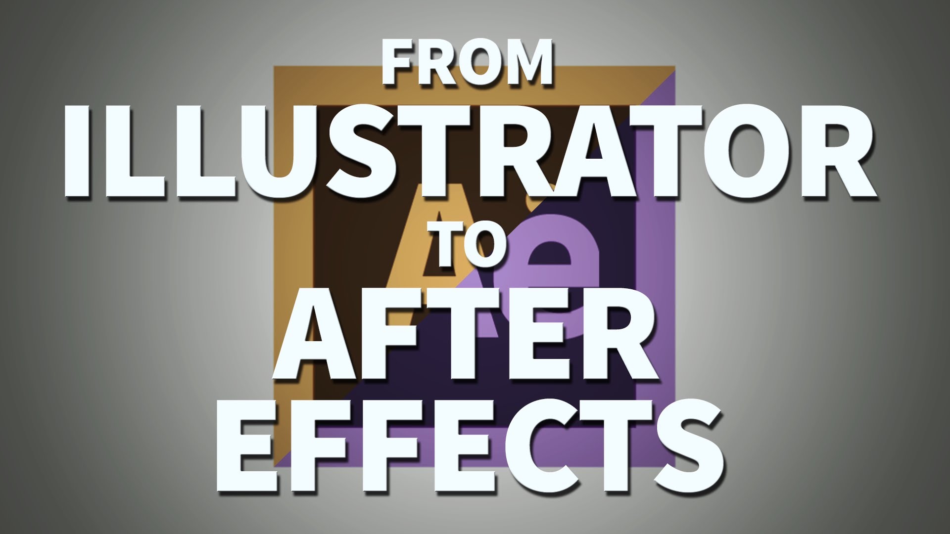 1920x1080 Working From Illustrator To After Effects