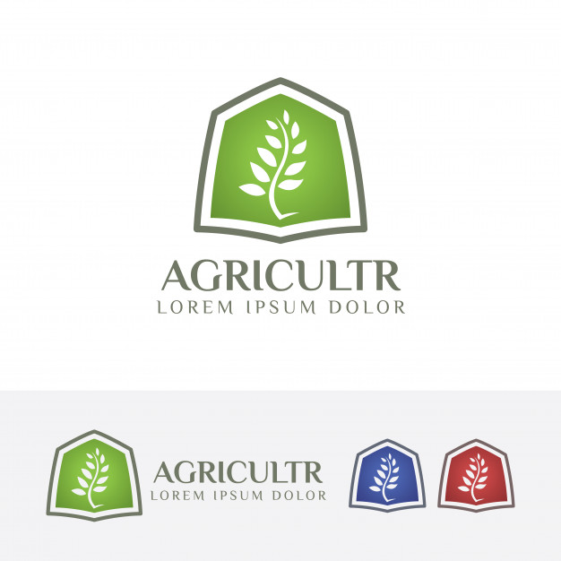 626x626 Agriculture Vector Logo Template Vector Premium Download