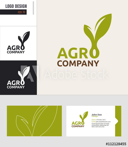 438x500 Agriculture Vector Logo