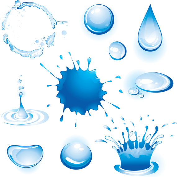 570x570 Different Forms Of Water Vector