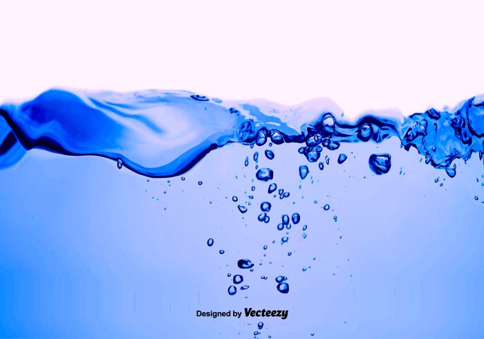 700x490 Vector Water Blue Background