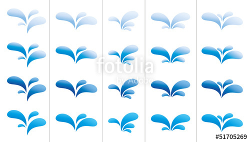500x284 Gotas Agua Stock Image And Royalty Free Vector Files On Fotolia