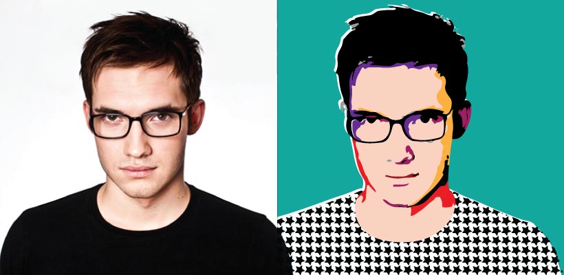 820x400 Illustrator Tutorial How To Create A Pop Art Vector Self Portrait