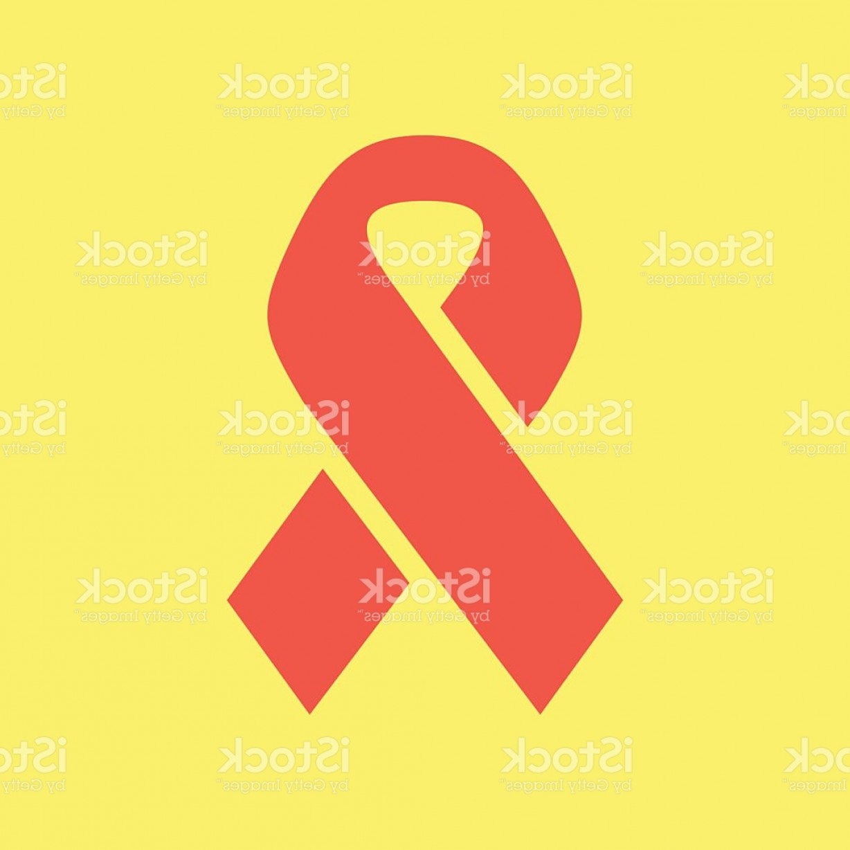 1228x1228 Awareness Ribbon Flat Icon Aids Vector Sign Gm Sohadacouri