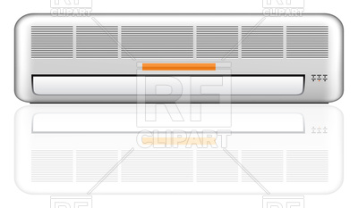 400x233 Air Conditioner Vector Image Vector Artwork Of Objects