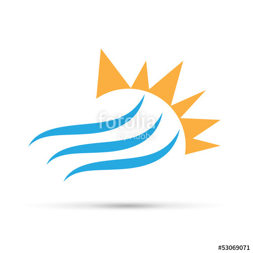 500x500 Vector Logo Air Conditioning Stock Image And Royalty Free Vector