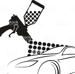 260x255 Download Airbrush Or Spray Gun With Paint Vector Clipart Spray