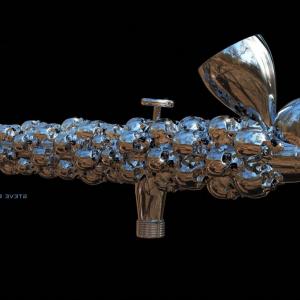 300x300 Stock Photo Close Up Of A Airbrush Paint Sprayer Isolated On White