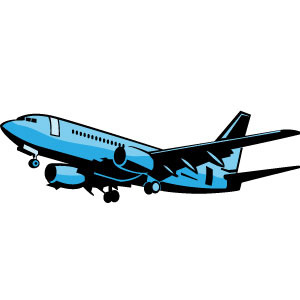 300x300 Aircraft Vector Clip Art