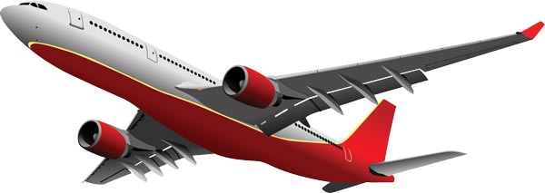 600x213 Airplanes Vector Models