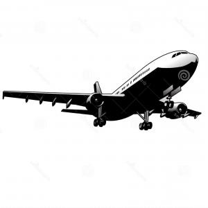 300x300 Royalty Free Stock Image Airplane Vector Art Image Geekchicpro