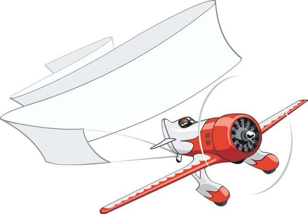 600x417 Teddy Bear Aircraft Vector Free Vector 4vector