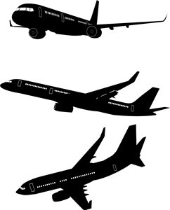 242x300 Airplane Logo Vectors Free Download