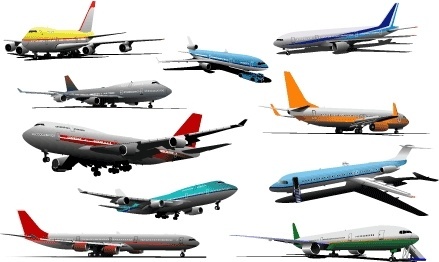 439x262 Airplane Free Vector Download (373 Free Vector) For Commercial Use