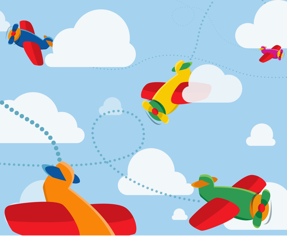 1136x936 Free Cartoon Airplane Vector Free Vectors Ui Download