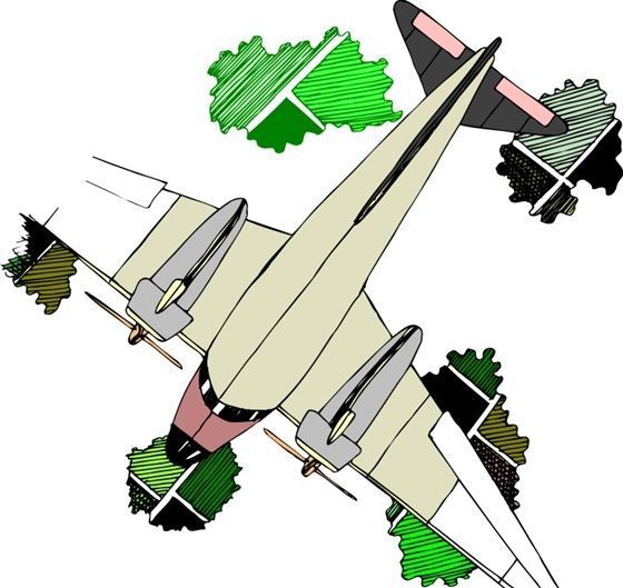 560x529 Aircraft Vector Eps Format 0222 Free Download Eps Files